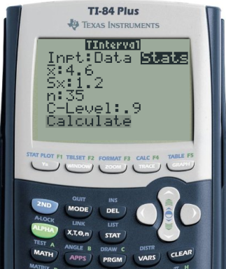 Setting for TInterval function